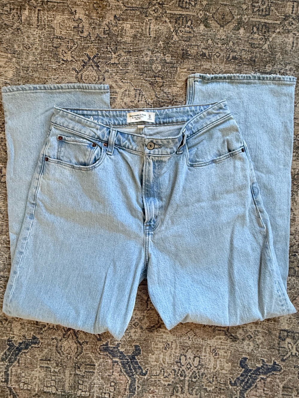Abercrombie Curve Love High Rise Jeans
